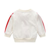 2 in 1 Autumn Baby Clothes Cotton Long Sleeve  Zipper Sportswear Set, Kid Size:110cm(Grey)