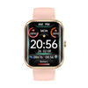 AK58 1.96 inch Screen Bluetooth Smart Watch, Silicone Band, Support Health Monitoring & 100+ Sports Modes(Gold)