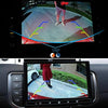 Car Universal HD Night Vision Rear View Reversing Three-Control Fisheye Camera, Style: AHD1080P Plug-in Gold Edge Interpolation