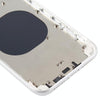 iPhone XR Back Housing Cover White - Camera Lens & SIM Tray