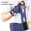 LASTSTAND Half Finger Gel Boxing Gloves Sanda Wrist Guard Bandage, Size: Free Size(Red)