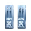 REMAX RC-C116 1.2m 30W Type-C to 8 Pin Smart Power-off Fast Charging Data Cable(Silver)