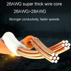 1m CAT6 Gigabit Ethernet Double Shielded Cable High Speed Broadband Cable