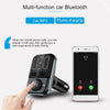 BT72 Dual USB Charging Smart Bluetooth FM Transmitter MP3 Music Player Car Kit with 1.5 inch White Display Screen, Support Bluetooth Call, TF Card & U Disk