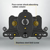 Motorcycle Bracket Crab Navigation Phone Bracket,Style U-shaped+QC3.0 Dual USB  Charge