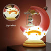 GOELONG Cartoon Moon Table Lamp Children Room Animal Night Light, Plug: US Plug(Pink Pig)