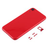 iPhone XR Red Back Cover Replacement with Camera Lens & SIM Tray