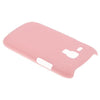 Lichee Pattern Pure Color Plastic Protection Case for Galaxy Trend Duos / S7562(Pink)