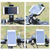 Bicycle / Motorcycle Anti-theft Anti-take Off Mobile Phone Holder without Light (Green)