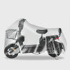 260x120cm Disposable Transparent PE Film Rainproof Dustproof Motorcycle Scooter Cover