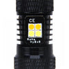 2 PCS Super Bright H1 DC 12V 5W 350LM Auto Car Fog Light with 16 SMD-3030 LED Bulbs Lamp, White + Yellow Light