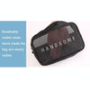 Travel Waterproof Toiletry Bag Portable Transparent Handheld Cosmetic Bag, Style: Small Olive Green