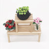 1:12 Mini House Toy Simulation Flower Potted Rose Bauble for Garden(Red)