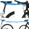 Bicycle Trailer Rope Parent-Child Tensile Traction Rope(Blue + Triangle Bag)