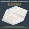 Waterproof and Stain-proof Knitted Fabric Pillowcase Zipper Version, Size:43x73cm