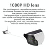 VESAFE Y4P Solar 1080P HD Wireless Security Camera - White