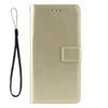 For Asus Zenfone 8 ZS590KS Crazy Horse Texture Horizontal Flip Leather Case with Holder & Card Slots & Lanyard(Gold)