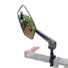Mountain Bike High Definition Flat Reflective Rearview Mirror, Specification: Single Left