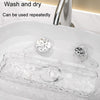 Bathroom No-Punch Suction Cup Shelf Household Restroom Wall Mounted Organizing Rack(Transparent Silver)