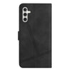For Samsung Galaxy A56 5G Skin-feel Stitching Leather Phone Case(Black)