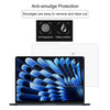 For MacBook Air 15.3 inch A2941 2023 / Air 15 M3 2024 A3114 0.26mm 9H Surface Hardness Explosion-proof Tempered Glass Film