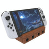 For Nintendo Switch / Switch OLED / NGC SW450 Handle Converter Multi-Function Charging Base Screener(Brown)