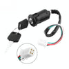 5 PCS Motorcycle Female Plug Ignition Key Switch Set