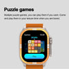 LEMFO HK96S 2.06 inch BT5.3 IP68 Sport Smart Watch, Support Bluetooth Call / Sleep / Blood Oxygen / Heart Rate / Blood Pressure Health Monitor(Orange)