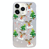 For iPhone 11 Pro Max Christmas Series PC Full Coverage Pattern Phone Case(CW057 White)