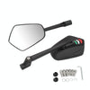 For Honda / Yamaha 1 Pair Motorcycle Electric Vehicle CNC Aluminum Alloy Reflective Rearview Mirror