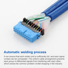 USB3.0 20P F/2AF PCI Rear Baffle Cable (Black)