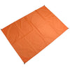Outdoor Portable Waterproof Picnic Camping Mats Beach Blanket Mattress Mat 200cm*140cm(Orange)
