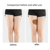 10pcs /Pack Invisible Thigh Stickers Sweat-proof and Friction-proof Thigh Pressure Relief Patches, Color: Brown Stretch Fabric