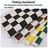 43 x 8cm Bucket Plastic Chess Foldable Leather Chess Board