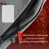 USB Smart Electric Heating Warming Thickened Hooded Sweatshirt, Size: 3XL(Black)