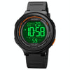SKMEI 1841 Outdoor Sports Students Waterproof Luminous Countdown Watch(Black)