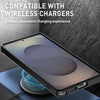For Samsung Galaxy S25 Ultra 5G MagSafe PC Phone Case with Lens Holder(Purple)