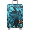 Thickened Wear-resistant Stretch Elastic Luggage Dust Cover, Size: XL(Deep Rain Forest)