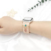 3pcs/set Watch Universal Silicone Strap Decoration Ring Decorative Nails, Style: Rabbit Head