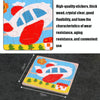 5 PCS KBX-017 Children Wooden Picture Puzzle Baby Early Education Toys(Panda)