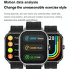 D8 Pro 2.01 inch 2 in 1 Bluetooth Earphone Steel Strap Smart Watch, Support NFC with Cover(Black)