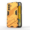 For Samsung Galaxy A26 5G Punk Armor 2 in 1 PC + TPU Shockproof Phone Case with Invisible Holder(Orange)