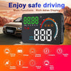 Q5 GPS HUD 4" Car Head Up Display Speedometer