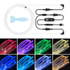 G201U 5m USB  Car Colorful RGB Foot LED Atmosphere Light