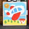 5 PCS KBX-017 Children Wooden Picture Puzzle Baby Early Education Toys(Aircraft)