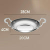 Kacheeg Stainless Steel Alcohol Dry Cooker Single Person Small Stove Boiler, Diameter: 20cm(Pot)