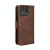For ASUS ROG Phone 8 Pro Skin Feel Calf Texture Card Slots Leather Phone Case(Brown)
