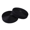 2.5cm Wide Nylon Clothing Textile Accessories Without Glue Hook and Loop Fastener(Black)