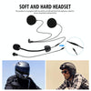 WUPP CS-1412A1 Bluetooth 5.1 S2 Motorcycle Helmet Full Duplex Bluetooth Intercom Headset Earphone(Blue)
