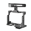 YELANGU C15-B YLG0711A-A Video Camera Cage Stabilizer with Handle for Nikon Z6 / Z7(Black)